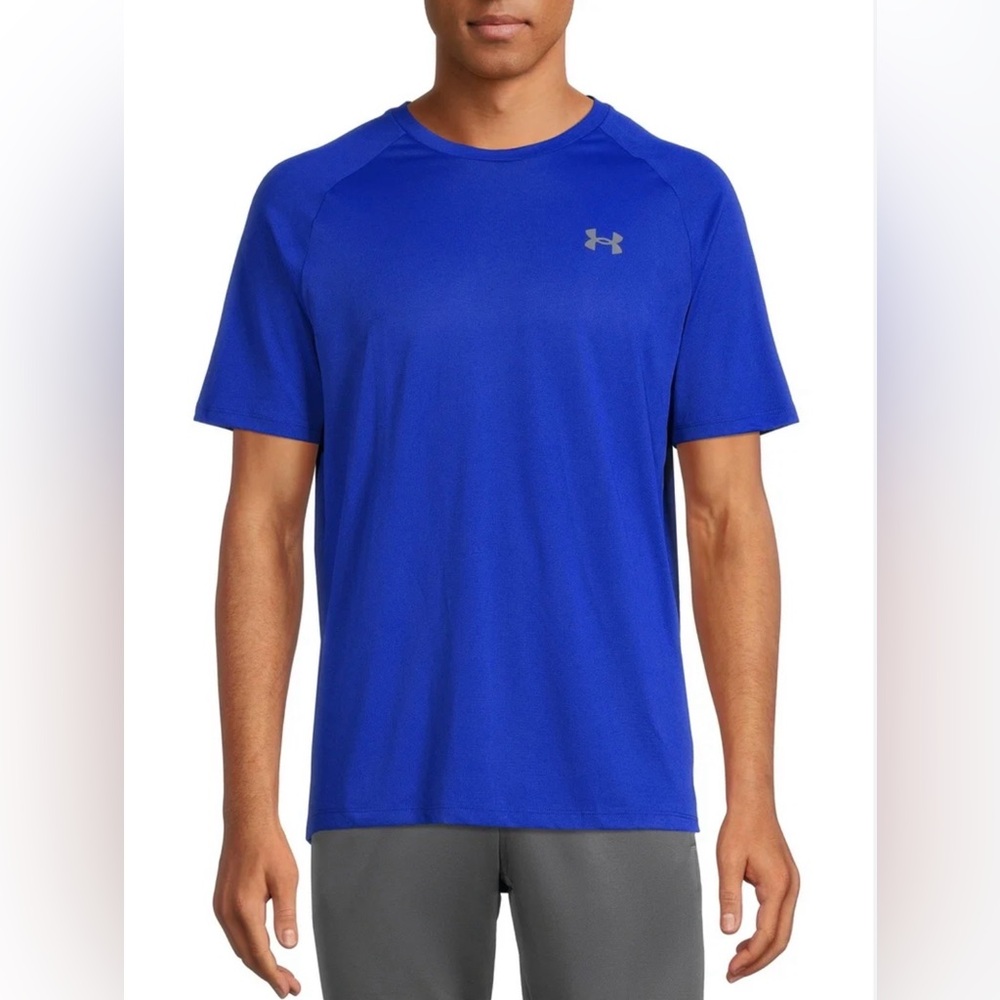 Under Armour Men's Short Sleeve Tech Tee - Royal Blue Size Medium